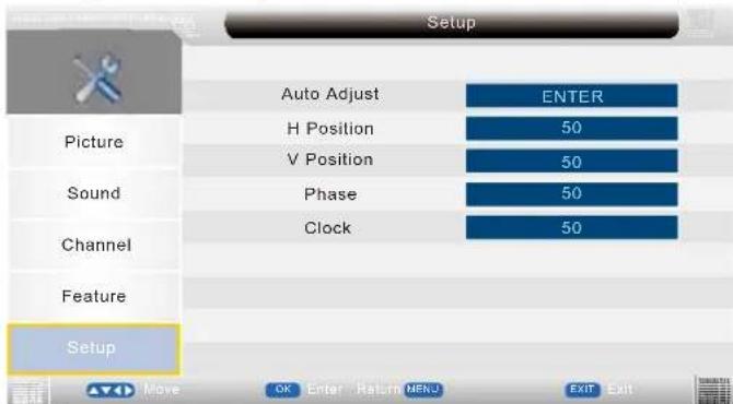 Sunstech TLEXI1663HD - Menu de configuración - 2