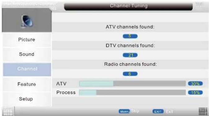 Sunstech TLEXI1663HD - Menu Canales - 11