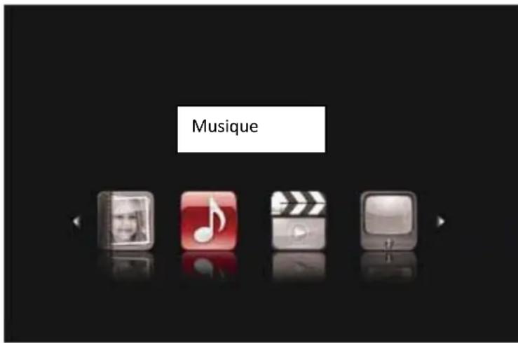 Sunstech TLEXI1663HD - Menu Musique - 1