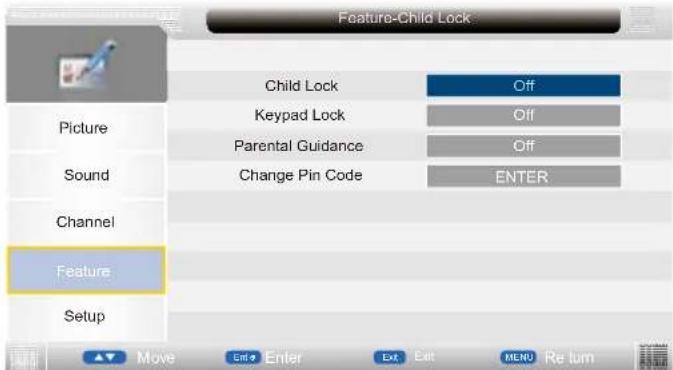 Sunstech TLEXI1663HD - Child Lock - 1