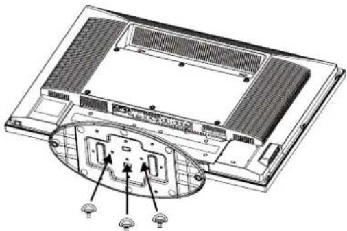 Dynex DXLCD32 - To attach a wall mount bracket to your TV: - 3