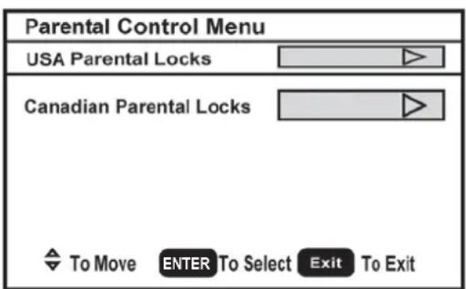 Dynex DXLCD32 - Pour configurer le niveau de Contrôle parental : - 2