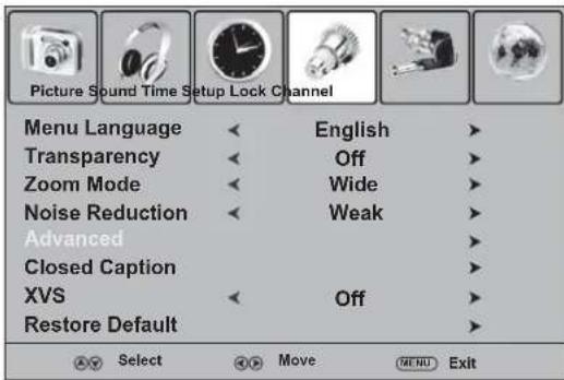 Dynex DXLCD3209 - Para seleccionar el idioma del menu de pantalla: - 1