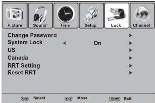 Dynex DXLCD3209 - To delete the RRT information: - 2