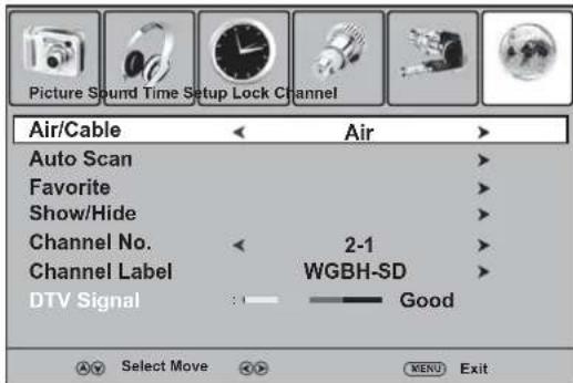 Dynex DXLCD3209 - Pour supprimer un canal ménorisé : - 1
