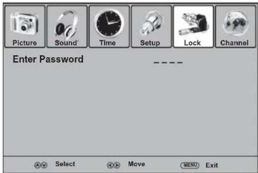 Dynex DXLCD3209 - Para activar o desactivar elbloqueo de los padres: - 1