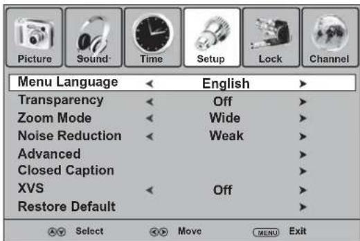Dynex DXLCD3209 - Para seleccionar el idioma del menu de pantalla: - 2