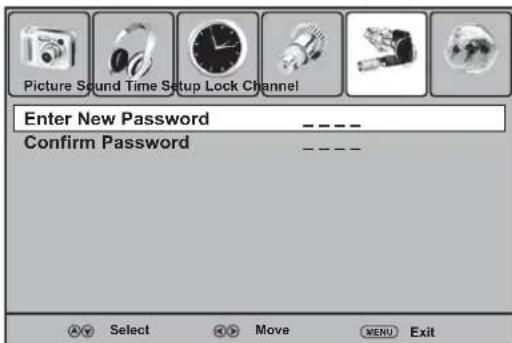 Dynex DXLCD3209 - Pour définir le mot de passer : - 3