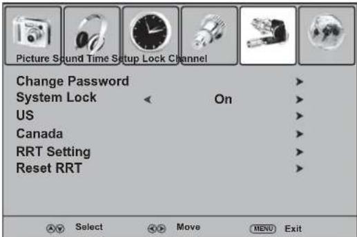 Dynex DXLCD3209 - To turn the parental lock on or off: - 2