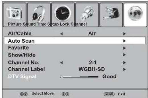 Dynex DXLCD3209 - Memorizing for channels - 4