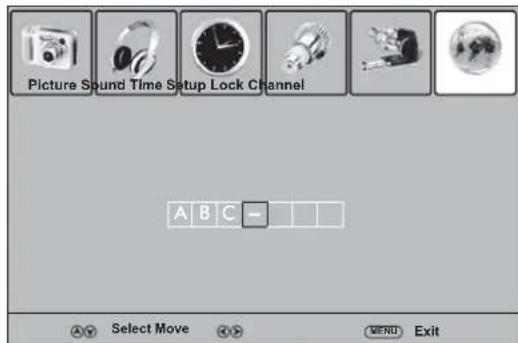 Dynex DXLCD3209 - Étiquetage d'un canal - 3