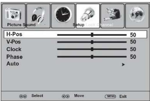 Dynex DXLCD3209 - Il est aussi possible de régler les paramètres avancés de l'image VGA. Pour régler les paramètres avancés de l'image VGA : - 2