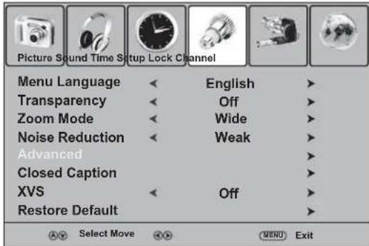 Dynex DXLCD3209 - Para restuarar los ajustes predefinidos de fabrica: - 1