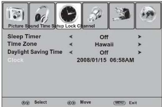 Dynex DXLCD3209 - Paraajustarelreloj: - 1
