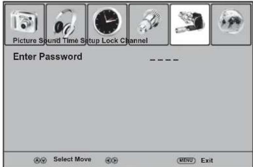 Dynex DXLCD3209 - Pour définir le mot de passer : - 1