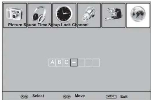 Dynex DXLCD3209 - Para etiquetar un canal: - 3