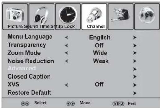 Dynex DXLCD3209 - To adjust advanced VGA picture settings: - 1