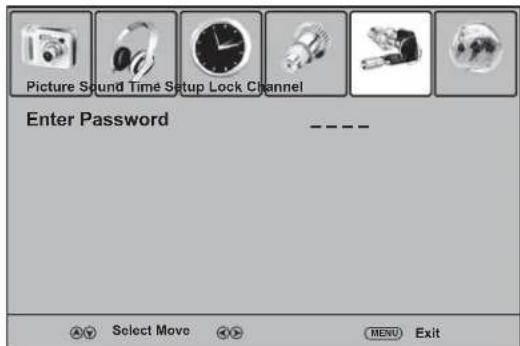 Dynex DXLCD3209 - To turn the parental lock on or off: - 1