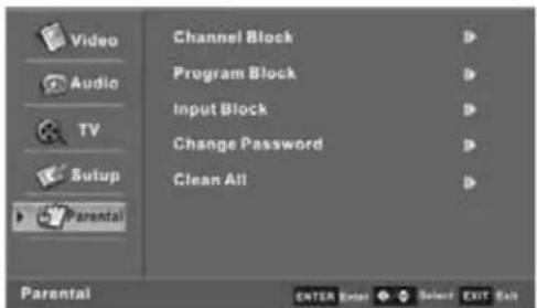 Dynex DXLCD19 - Para configurar los controlles de los padres: - 2
