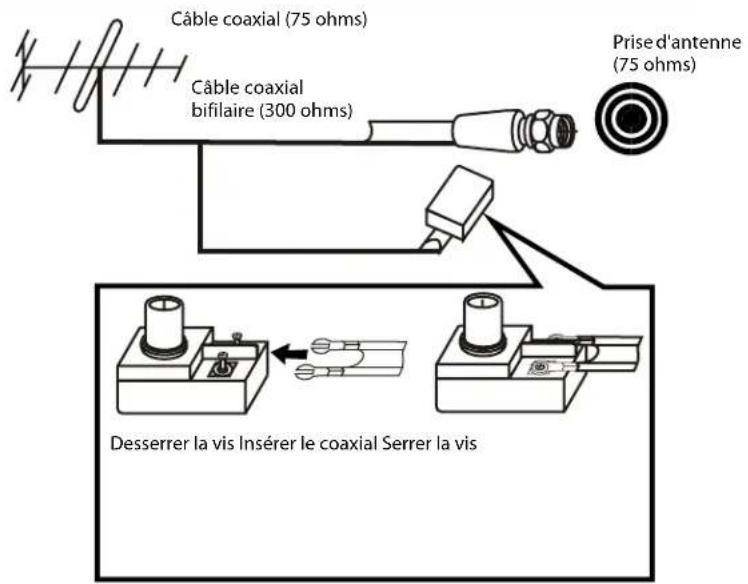 Dynex DXLCD19 - Raccordement à une antenné - 2