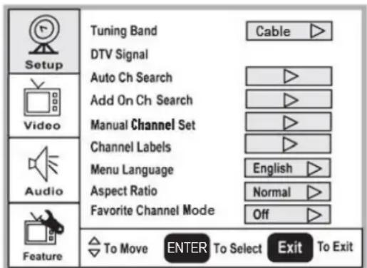 Dynex DLCD37 - To automatically set up the channel list: - 1