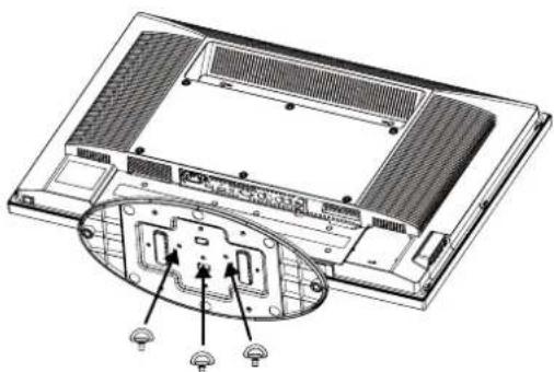 Dynex DLCD37 - To attach a wall mount bracket to your TV: - 3