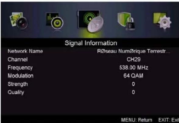 i-Joy LED 39 - Signal information (only use in DTV) - 1