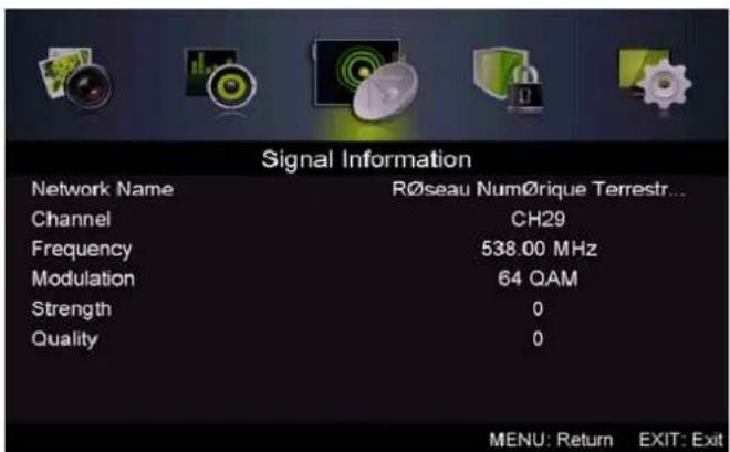i-Joy LED 32 - Informação de sinal (usoar apenas em DTV) - 4