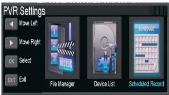 i-Joy LED 32 - PVR Operation - 2