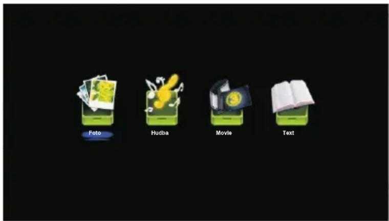 CHANGHONG LED40E1090H - • Hlavní ovládací rozhraní - 1