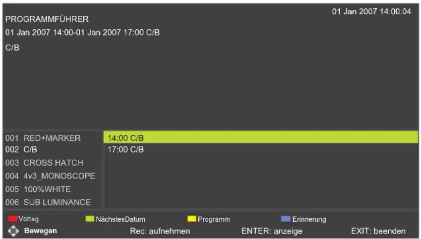 CHANGHONG LED40E1090H - PROGRAMMF HRER (im DTV-Modus) - 1