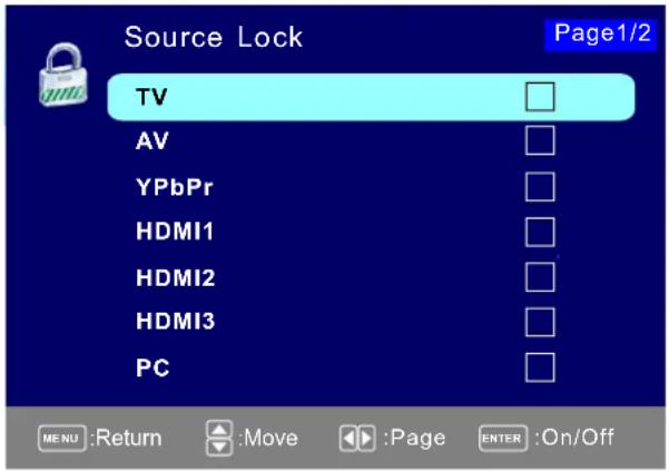 Seiki SC322TI - Verrouillage de Source - 1