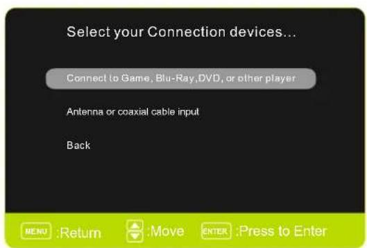 Seiki SC322TI - Select Input Source - 1