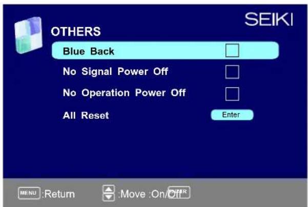 Seiki SC322TI - OTRO MENU - 1