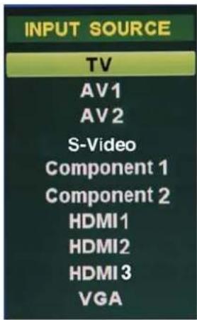 Seiki LC40TZM - SELECT INPUT SOURCE - 1