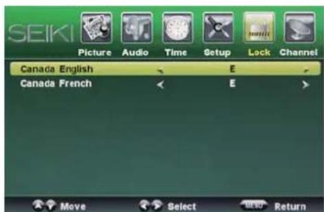 Seiki LC40TZM - Canada: - 1