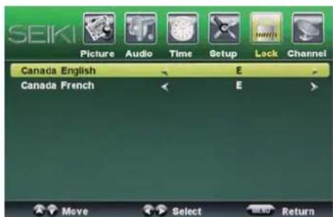 Seiki LC40TZM - Canada: - 1