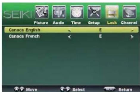 Seiki LC40TZM - Canada: - 1
