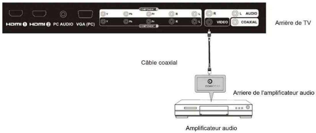 Seiki LC32B56 - Connexion COAX - 1