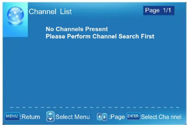 Seiki LC32B56 - Channel List - 1