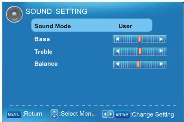 Seiki LC32B56 - Sound Settings - 1