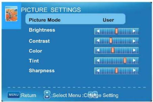 Seiki LC32B56 - Picture Settings - 1