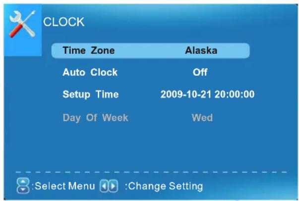 Seiki LC32B56 - Clock - 1