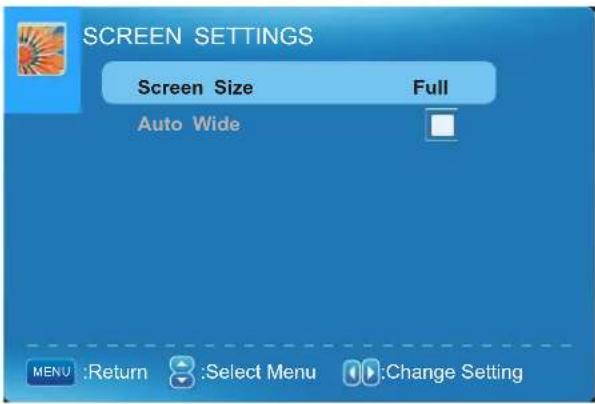 Seiki LC32B56 - Screen Settings - 1