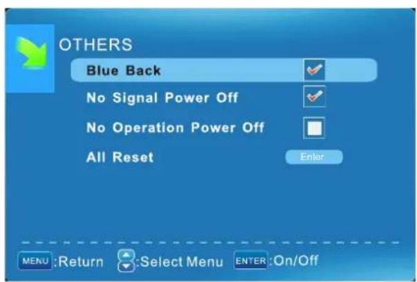 Seiki LC32B56 - AUTRE MENU - 1