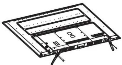 WESTINGHOUSE WD70UB4580 - Installing the Stand - 1