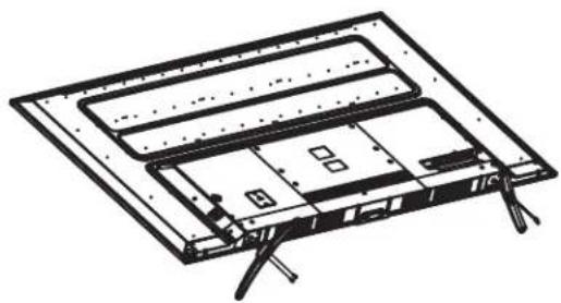WESTINGHOUSE WD70UB4580 - Removing the Stand for Wall-Mounting - 1