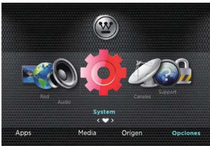 WESTINGHOUSE WD70UB4580 - Opciones - 1