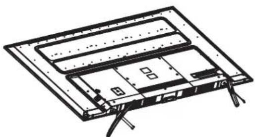 WESTINGHOUSE WD70UB4580 - Instalacion del soporte - 1