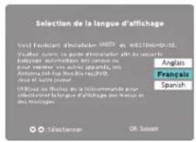 WESTINGHOUSE WD70UB4580 - Configuration initiale - 1